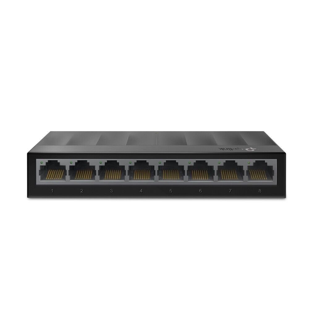 TP-Link LS1008G 8-Port Gigabit Desktop Desktop Unmanaged Switch Plastic Casing