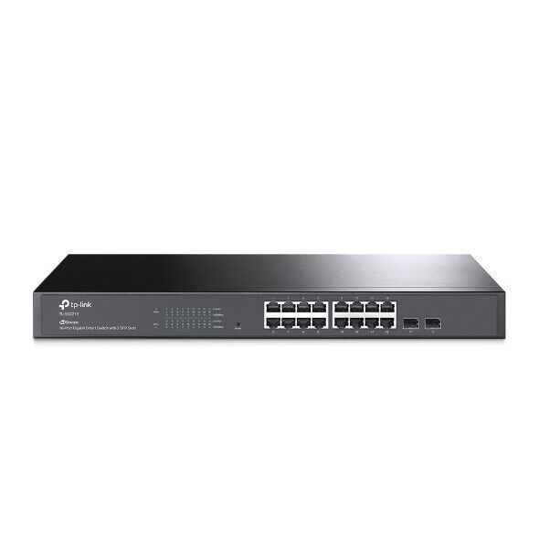 TP-Link SG2218 JetStream 16-Port Gigabit Smart Managed Switch w 2 SFP Slots
