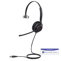 Yealink 1308135 UH35 Mono MS Teams USB Wired Headset Black