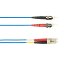 Blackbox FOLZH50-002M-STLC-AQ Fiber Optic Duplex Patch Network Cable 6.50 ft