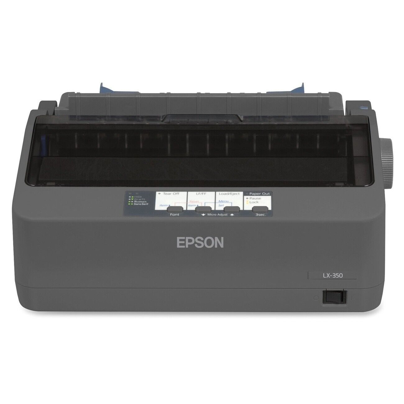 Epson C11CC24001 LX-350 - Impact Dot Matrix Form Printer 9-Pin, Compact, 347 cps