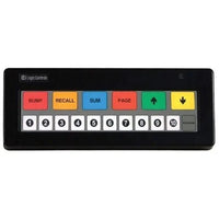 Logic Controls KB1700-C 17 Key Programmable Keypad (bump Bar), Black, Usb