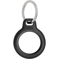 Belkin F8W973btBLK AirTag Secure Holder w Key Ring Twist & Lock Design Black