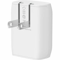 Belkin WCA006dq1MWH-B5 BoostCharge USB-C 20W Wall Charger w Cable Included White