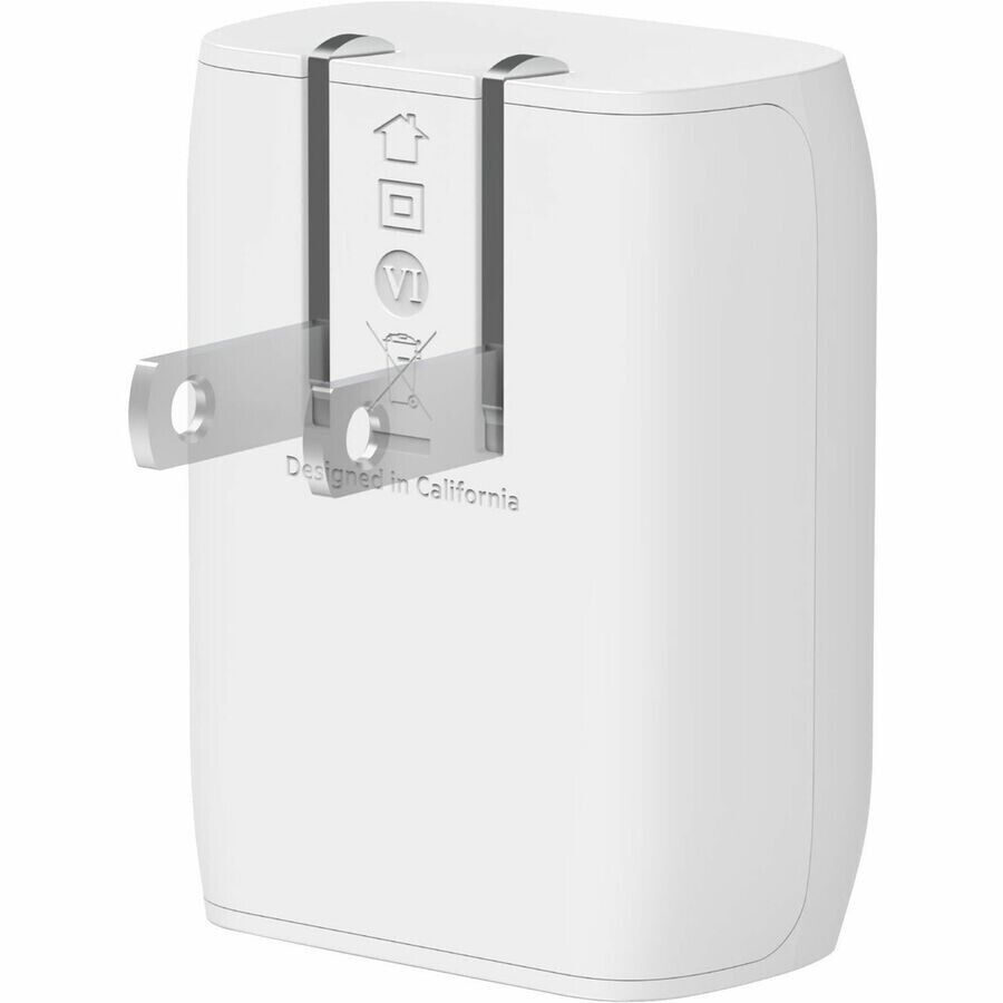 Belkin WCA006dq1MWH-B5 BoostCharge USB-C 20W Wall Charger w Cable Included White