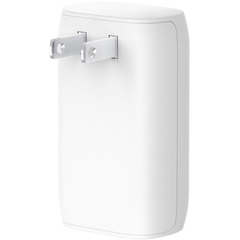 Belkin WCB007dqWH BoostCharge Portable Dual USB-C/A 12W Wall Fast Charger White
