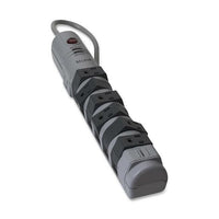Belkin BP108200-06 6Ft 8-Outlets Surge Protector 1800J Flexible Pivot Plug Gray