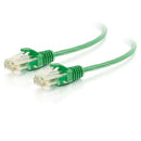 C2G 01160 1FT (12inch) CAT6 Snagless UTP Ethernet Network RJ45 Patch Cable Green