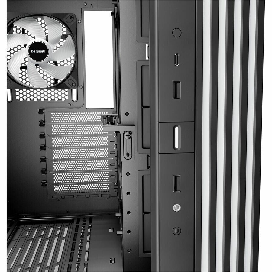 be quiet! BGW67 Light Base 600 LX Black Midi Tower - Black - Steel, Glass,