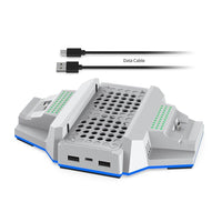 DOBE TYX-3612 WHITE XBOX SERIES S Console Grip Charging Stand w Ambient Lighting