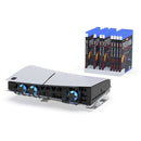 DOBE TP5-35129 - 3-in-1 PS5 Slim Kit comes with PS5 SLIM Horizontal Bracket