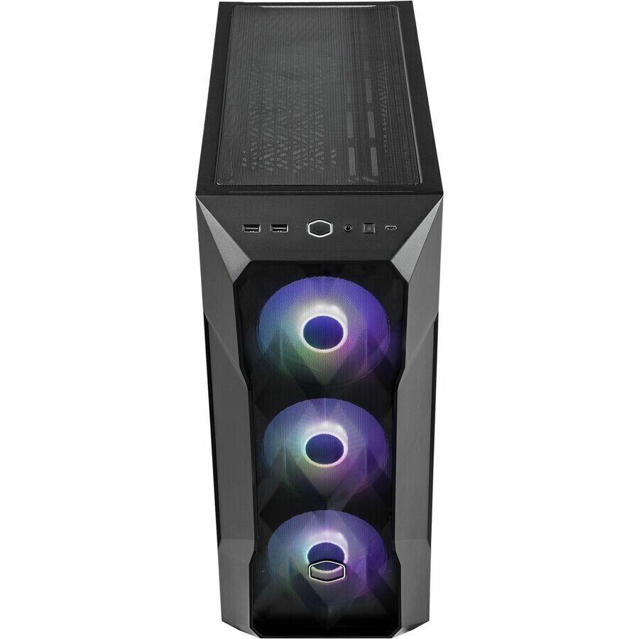 Cooler Master TD500V2-KGNN-S00 MasterBox TD500 Mesh V2 Mid-Tower PC Case Black