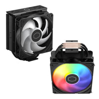 Cooler Master RR-212S-25PZ-R1 Hyper 212 Pro ARGB CPU Air Cooler, SickleFlow Edge