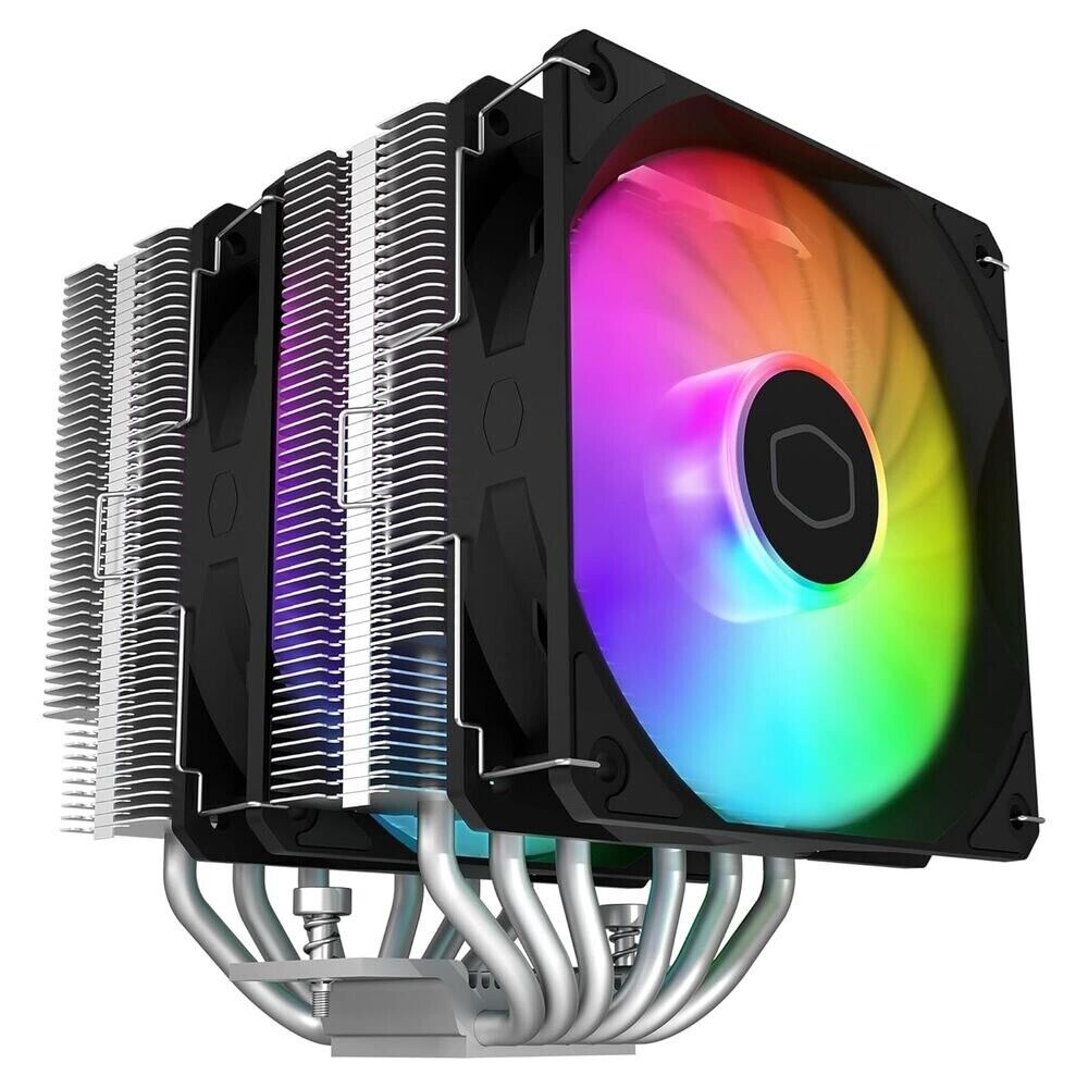 Cooler Master RR-D6NA-17PA-R1 Hyper 620S Addressable RGB, 120mm PWM Fan 6 Copper