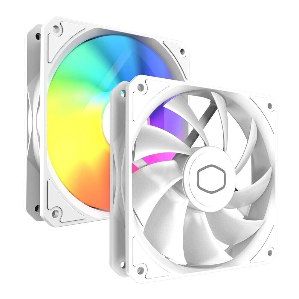 Cooler Master MFW-B2DW-17NPA-R1 MF120 Lite White PC Case Liquid Cooler Air Coolr