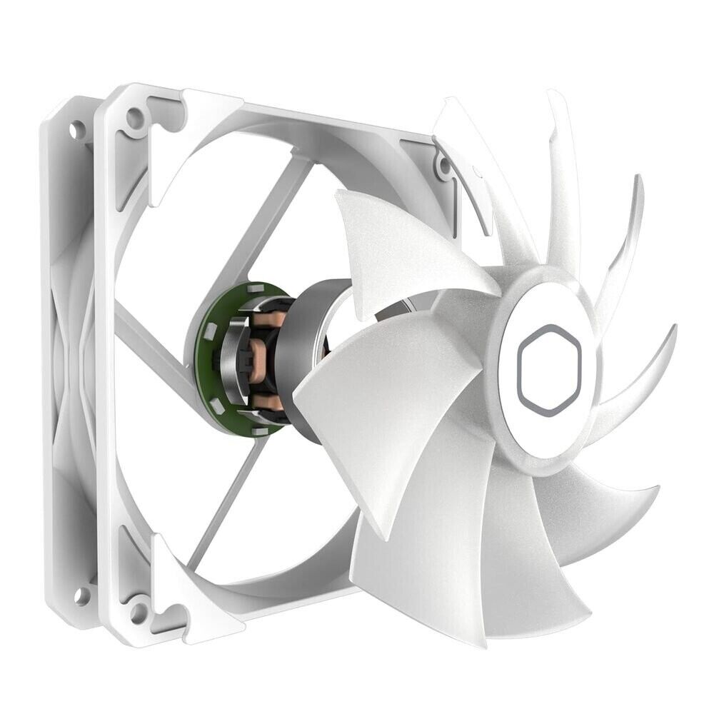 Cooler Master MFW-B2DW-17NPA-R1 MF120 Lite White PC Case Liquid Cooler Air Coolr