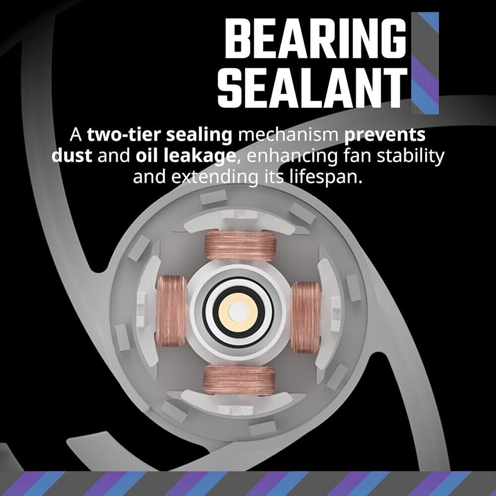 Cooler Master MFW-B2DW-17NPA-R1 MF120 Lite White PC Case Liquid Cooler Air Coolr