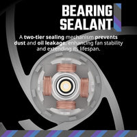 Cooler Master MFW-B2DW-17NPA-R1 MF120 Lite White PC Case Liquid Cooler Air Coolr