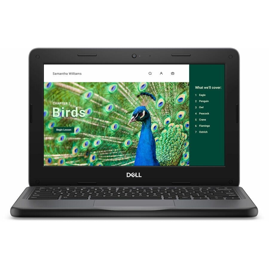 Dell J78DN Chromebook 3120 11.6" Touch Intel N100 4GB 64GB 1366x768 WiFi WebCam