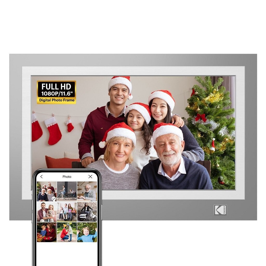 Kodak RWF-116B GREY 11.6-Inch Wi-Fi Enabled Advanced Digital Photo Frame