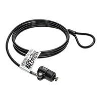 Eaton SEC4K 4Ft Security Keyed Lock Cable for Laptops Peripherals PVC Zinc Alloy