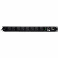 Eaton PDUMH15NET2LX 8-Outlets 1U Power Distribution Unit Rack 1.4kW 12Ft Cord