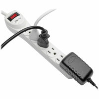 Eaton TLP602 6-Outlet Home Surge Protector Strip w 2Ft Cord 180 Joules LED White