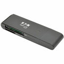Eaton U352-000-SD USB 3.0 SuperSpeed SD MicroSD SDHC SDXC MMC Memory Card Reader