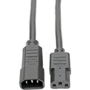 Eaton P005-010 10Ft PDU Power Distribution Unit Cord C13 to C14 15A 250V 14AWG