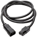Eaton P005-010 10Ft PDU Power Distribution Unit Cord C13 to C14 15A 250V 14AWG