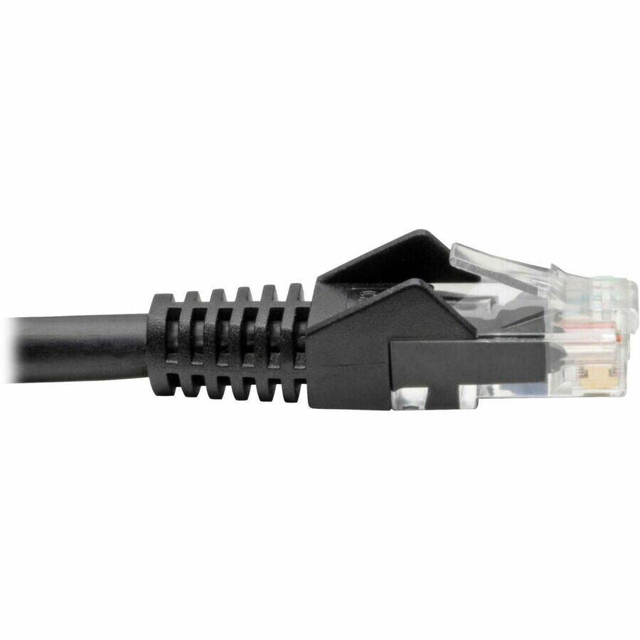 Eaton N201-007-BK 7FT CAT6 Snagless Molded UTP Ethernet Gigabit RJ45 Cable Black