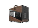 Montech HERITAGE-B Heritage Micro ATX Mini-ITX Tempered Glass/Leather Finish Cas