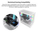 Montech XR-W XR ATX Mid-Tower PC Gaming Case 3 x 120mm ARGB PWM Fans Pre-Install