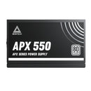 Montech APX 550W APX Series Power supply (internal) - DC-DC - ATX12V - 80 PLUS