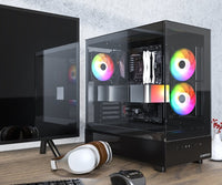 Montech XR-B XR ATX Mid-Tower PC Gaming Case 3 x 120mm ARGB PWM Fans Pre-Install