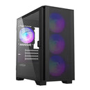 Montech AIR 100 ARGB (B) AIR 100 ARGB MICRO-ATX Tower with Four ARGB Fans