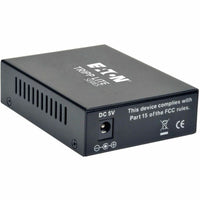 Eaton N785-001-LC-MM 0/100/1000 LC Multimode Fiber to Ethernet Media Converter