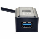 Eaton U222-004-MINI 6" 4 Port Portable USB 3.0 Type A Hub Black