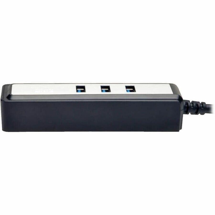 Eaton U222-004-MINI 6" 4 Port Portable USB 3.0 Type A Hub Black