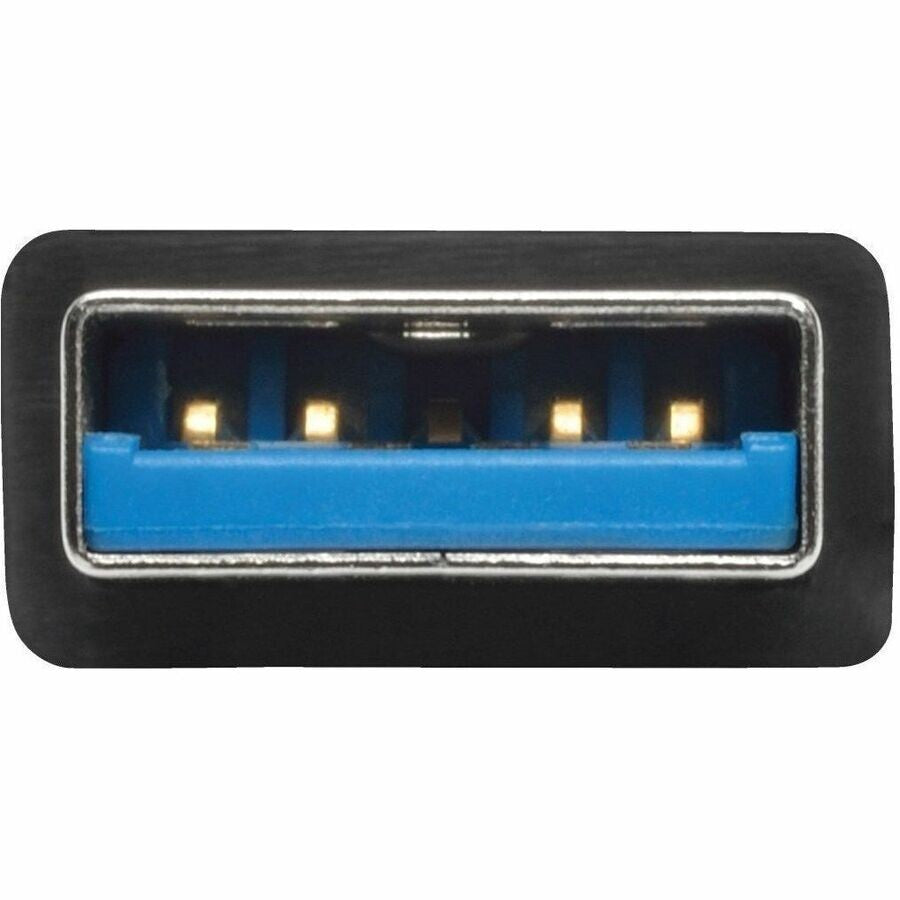 Eaton U360-004-SLIM 6" 4-Port Ultra Slim Portable USB 3 Type A Hub Gray