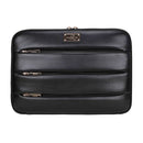 Sandy Lisa SLLJA-WIBK-15 14" LaJolla WorkInSleeve Notebook Bag w Pad Strap Black