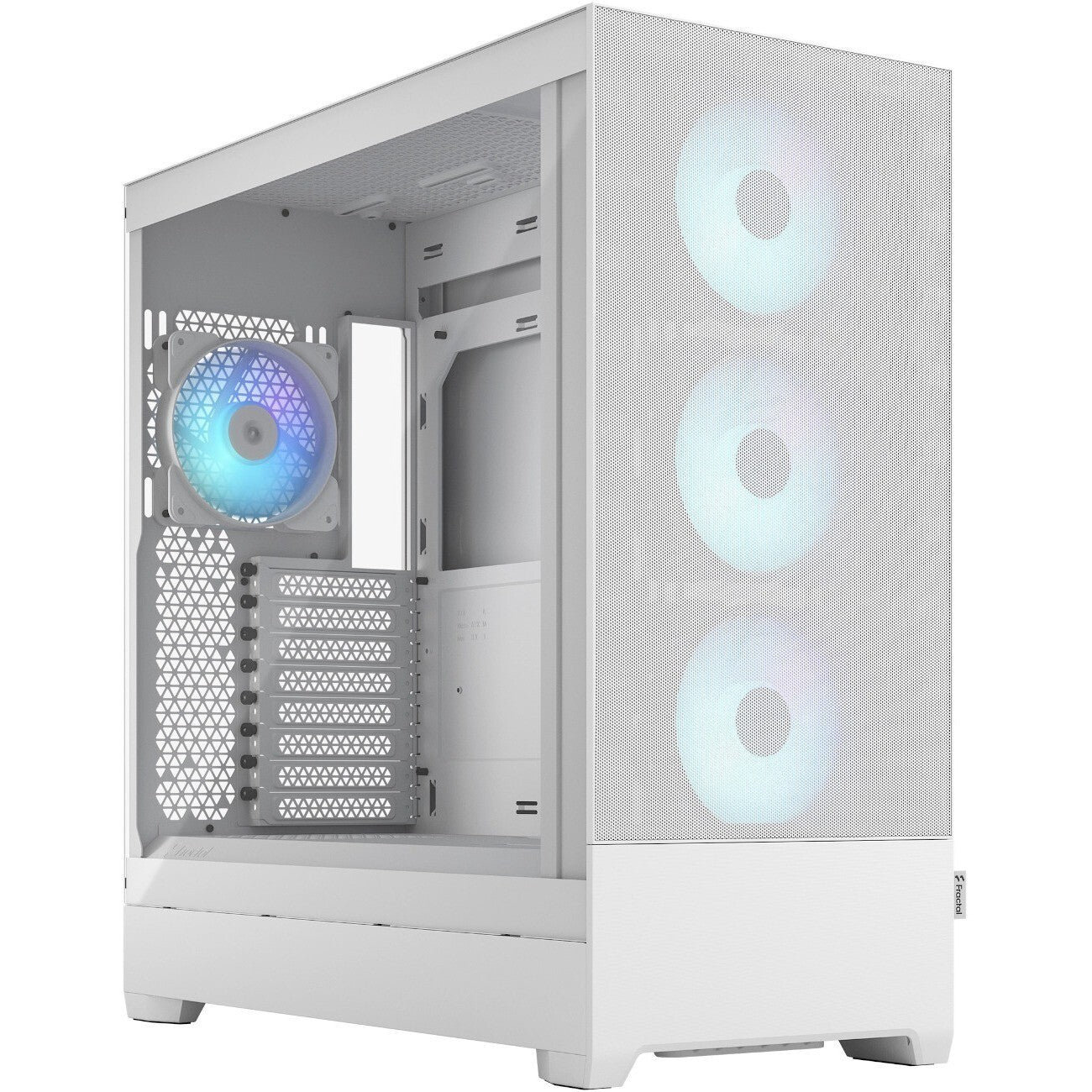 Fractal Design FD-C-POR1X-01 Pop XL Air RGB Computer Tower Case White Temp Glass