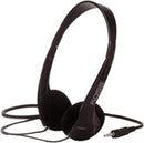 KOSS 192831 TM602 4Ft Stereo Over the Head Headphones 3.5mm Wired Black