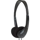 KOSS 192831 TM602 4Ft Stereo Over the Head Headphones 3.5mm Wired Black