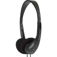 KOSS 192831 TM602 4Ft Stereo Over the Head Headphones 3.5mm Wired Black