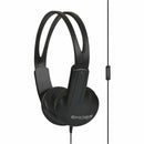 KOSS 197360.101 ED1TCi 4Ft Stereo Over Head Headset w Mic on Cable 3.5mm Black