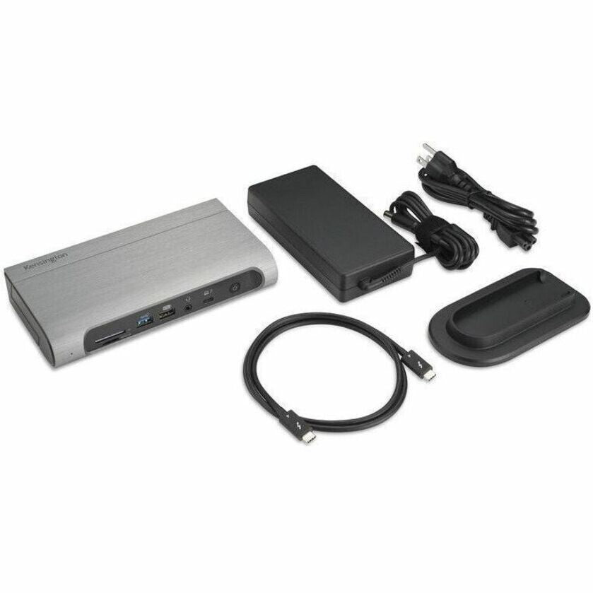 Kensington K32856NA SD5800T Thunderbolt 4 USB4 Quad 4K 8K Video Docking Station