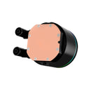 PCCOOLER DA360 PRO ARGB BK CPU Liquid Cooler, 360mm AIO Water Cooling with 120mm