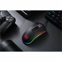 Redragon M711 Cobra Gaming Mouse Optical - Cable - Black - USB 3.0 - 10000 dpi