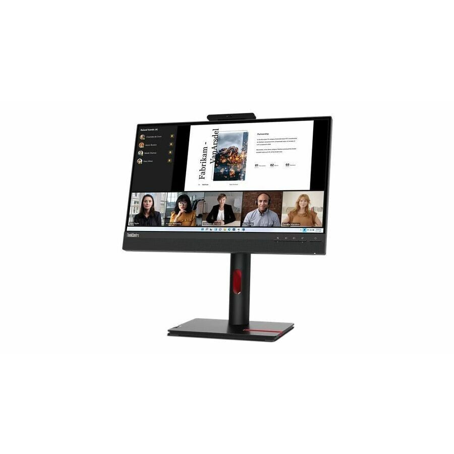 Lenovo 12N9GAR1US ThinkCentre 22" FHD Monitor 16:9 1920x1080 HDMI DP KVM SPK CAM